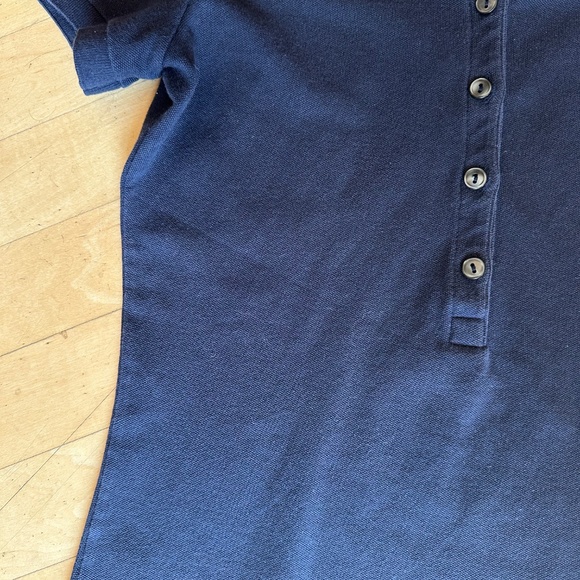 LACOSTE  navy 5 button slim fit polo, 36(2/4)  GD1135 - Picture 4 of 6